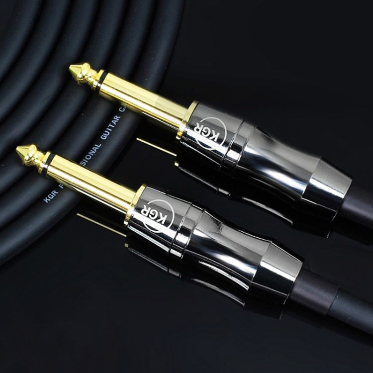 KGR Guitar Cable Keyboard Drum Audio Cable, Specification: 6m(Double Straight Jack) - free shipping - PMC Jewellery - Order now!
