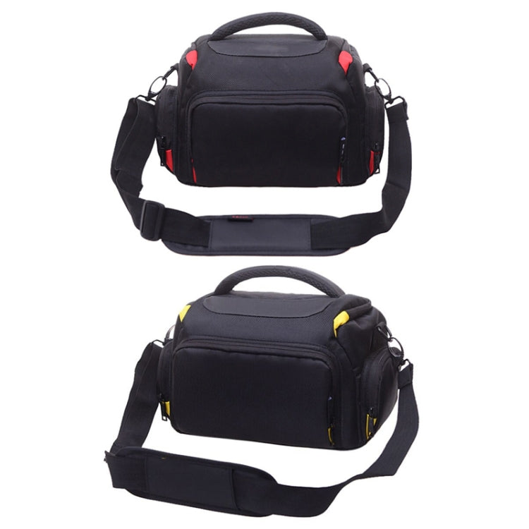 Byk-7895 SLR Camera Water-resistant Shoulder Diagonal Bag, Size: M: 30 x 17 x 22cm(Yellow)