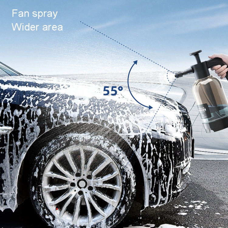 Car Washing Foam Spray Pot Home Handheld Gas Pressure Sprayer(2L+Spray Head x 2) - Car washing supplies by PMC TechLife | Online Shopping South Africa | PMC TechLife