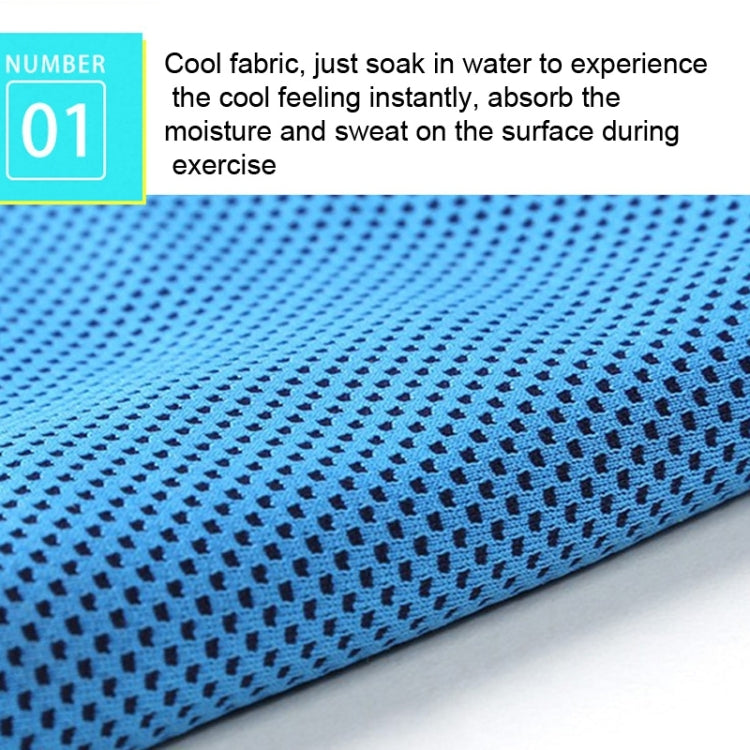 30x90cm Summer Fitness Cold Sports Towel To Cool Down Ice Cold Towel(Green) - Sports Towels by PMC Jewellery | Online Shopping South Africa | PMC Jewellery | Buy Now Pay Later Mobicred