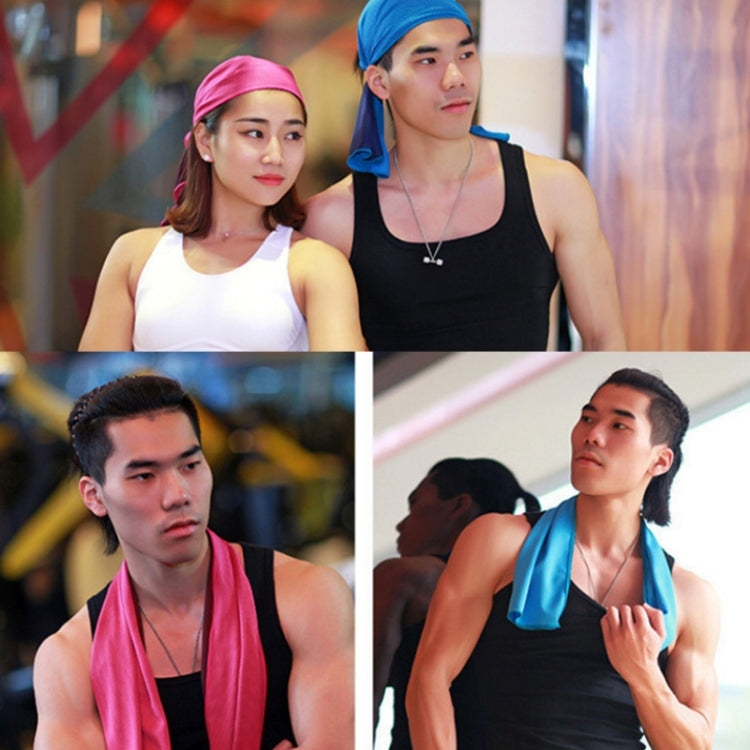 30x90cm Summer Fitness Cold Sports Towel To Cool Down Ice Cold Towel(Green) - Sports Towels by PMC TechLife | Online Shopping South Africa | PMC TechLife | Buy Now Pay Later Mobicred