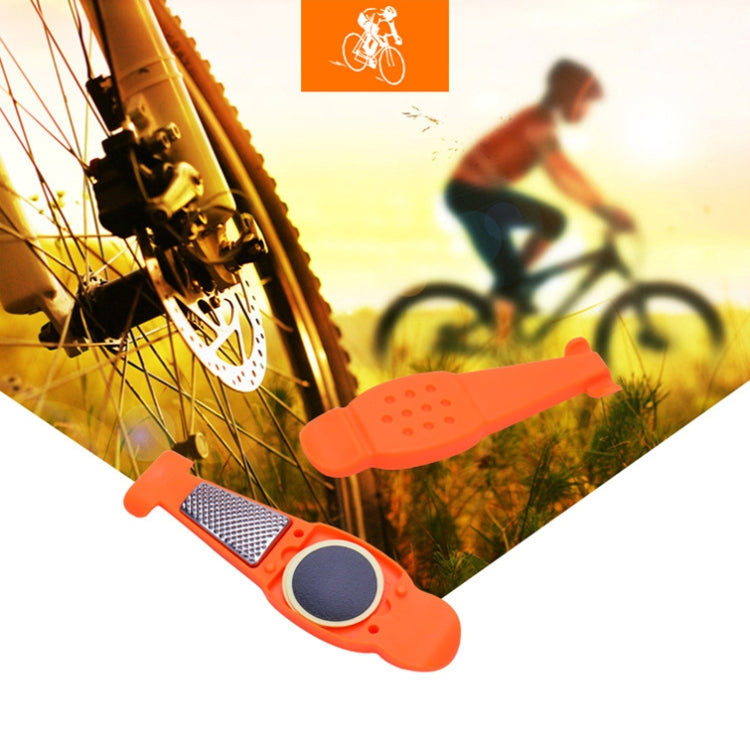Multifunctional Bicycle Tire Changing Tool, Color: Red+5 Tire Patches