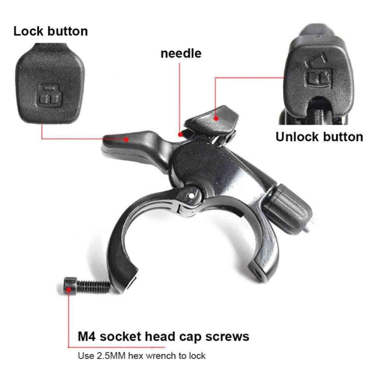 FMFXTR Bicycle Aluminum Alloy Front Fork Wire Controller, Style: B Model+Wire Core