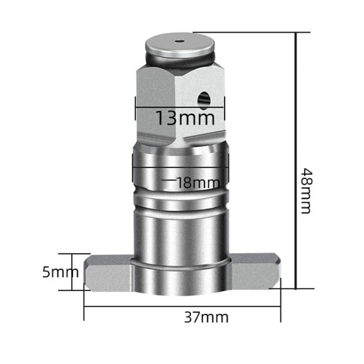 Square T -Shaft Electric Wrench Converter, Style: Dual Use