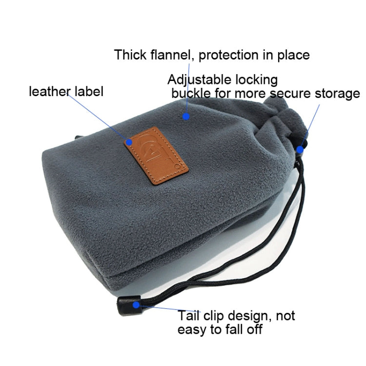 CQT Storage Bag Thick Flannel Bag For DJI Mini 3 Pro,Specification: 2 PCS Bag - free shipping - PMC Jewellery - Order now!