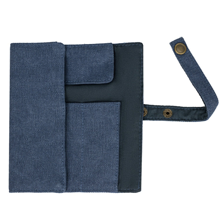 Nylon Canvas Watch & Strap Portable Storage Bag(Blue)