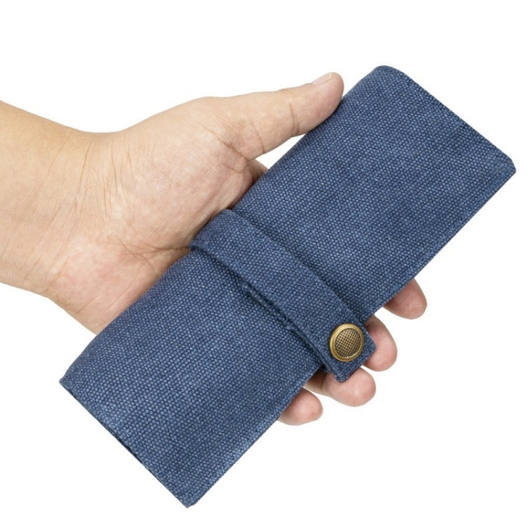 Nylon Canvas Watch & Strap Portable Storage Bag(Orange)