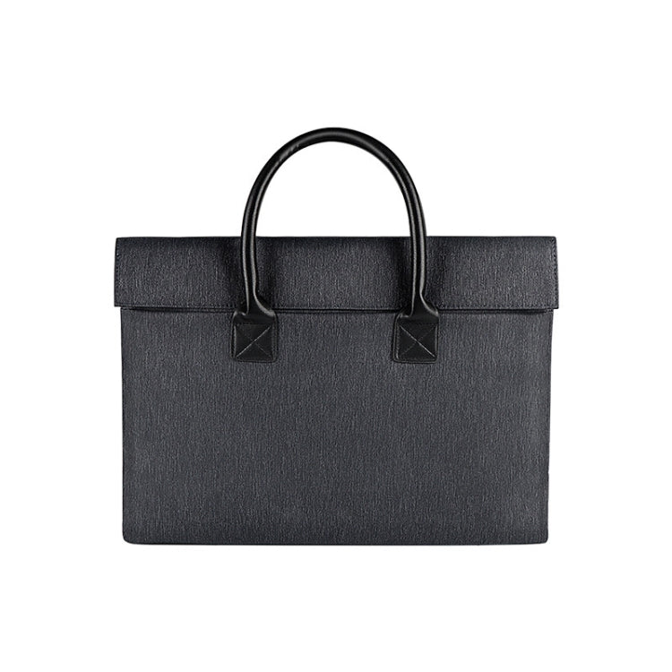 ST04 Water-resistant Portable Laptop Case, Size: 13.3 inches(Mysterious Black)