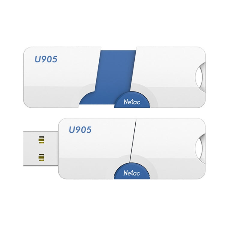 Netac U905 High Speed USB3.0 Retractable Car Music Computer USB Flash Drive, Capacity: 64GB