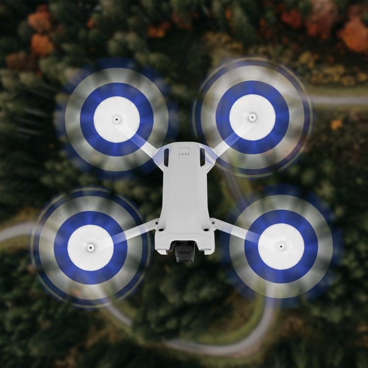 8 PCS 6030F Double Sided Colorful Low Noise Wing Propellers For DJI Mini 3 Pro, Color: White Blue - DIY Propeller by PMC TechLife | Online Shopping South Africa | PMC TechLife