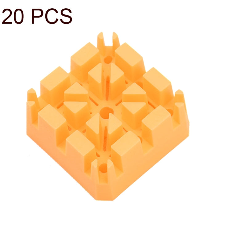 20 PCS Watch Band Bracelet Holder Watch Repair Tools(Orange)