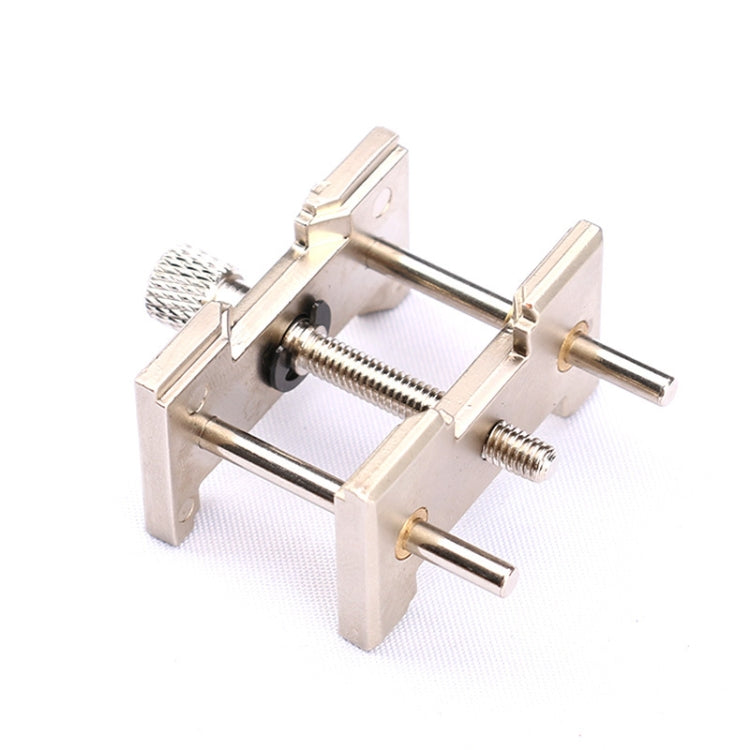 2 In 1 Watch Movement Holder Clip Base Metal Multi Function Vise Clamp, Random Color Delivery - free shipping - PMC Jewellery - Order now!