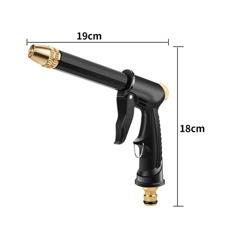 High Pressure Car Wash Hose Telescopic Watering Sprinkler, Style: H2+3 Connector+25m Tube+Foam Pot