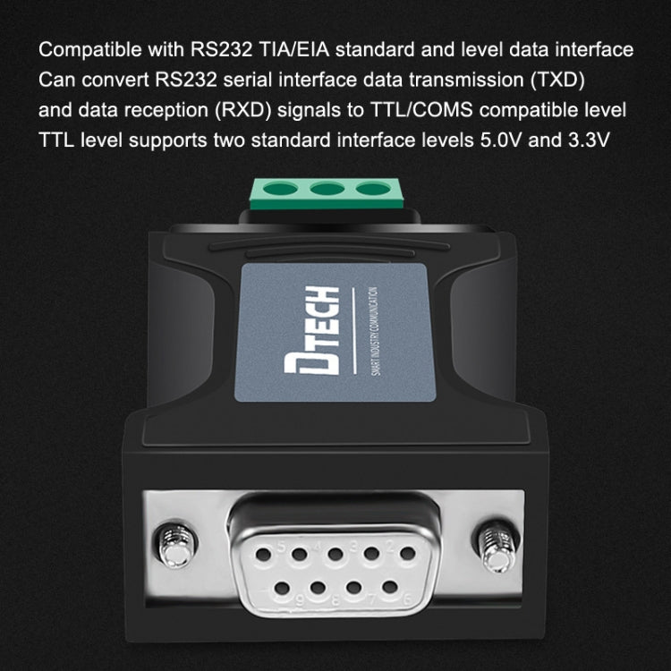 DTECH DT-9005 Without Power Supply RS232 To TTL Serial Port Module, Interface: 3.3V Module - free shipping - PMC Jewellery - Order now!