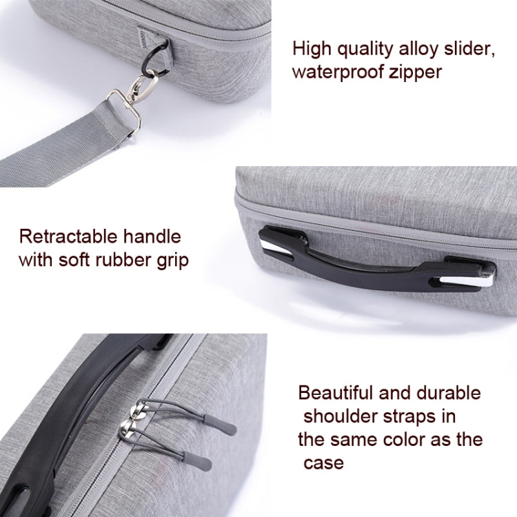Portable Shoulder Bag for DJI Mini 3 Pro Drone Smart Controller(Grey) - Carry Cases & Bags by PMC TechLife | Online Shopping South Africa | PMC TechLife | Buy Now Pay Later Mobicred