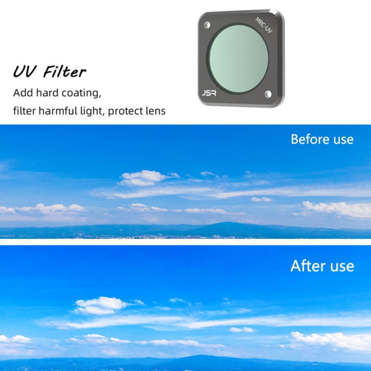 JUNESTAR Action Camera Filters For DJI Action 2,Style: ND16