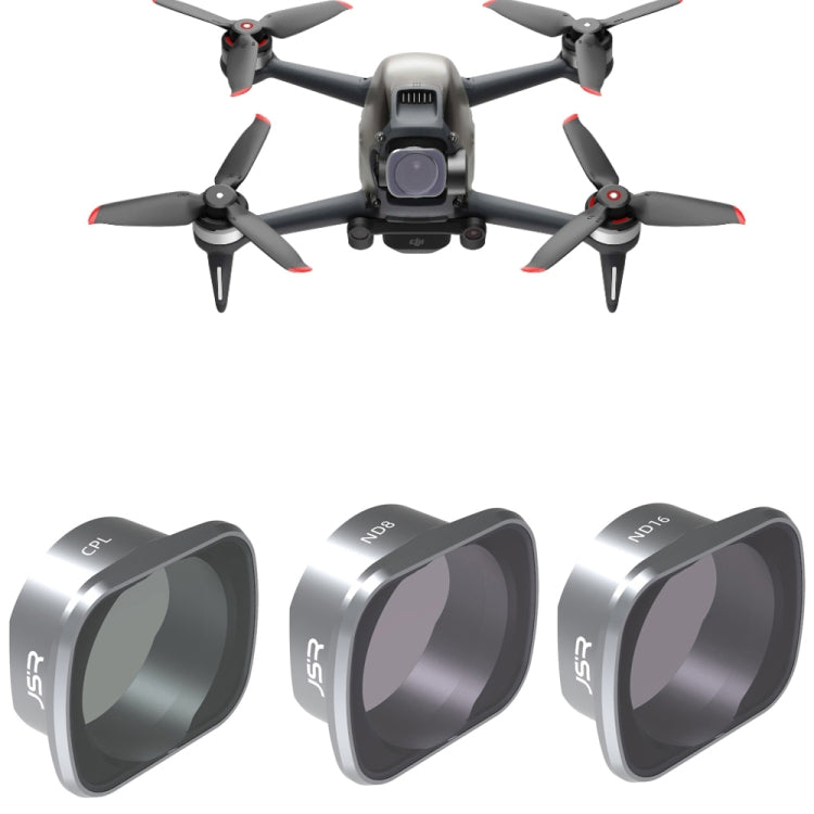 JUNESTAR Drone Filters For DJI FPV COMBO ,Model: UV+CPL+ND8/16/32/64+STAR+Night