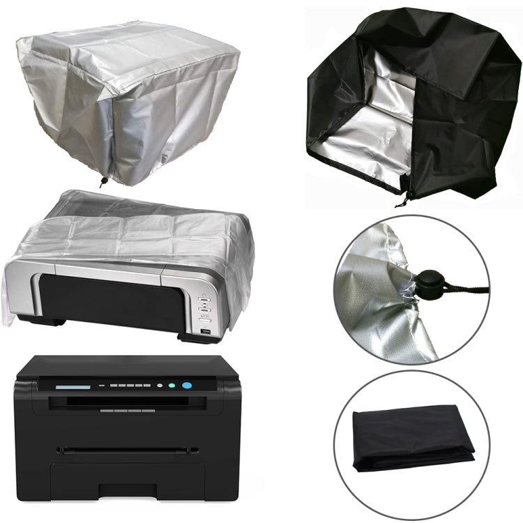 3D Printer Water-resistant Cover Copier Dust Cover, Size: 50x40x30cm(Black)