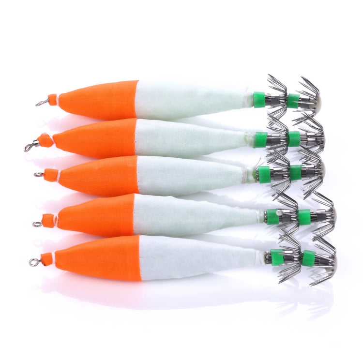 5 PCS / Bag HENGJIA SJ001 Luminous Explosion Squid Hook Deep Sea Fishing Fake Bait(2) - Fishing Hooks by HENGJIA | Online Shopping South Africa | PMC Jewellery | Buy Now Pay Later Mobicred