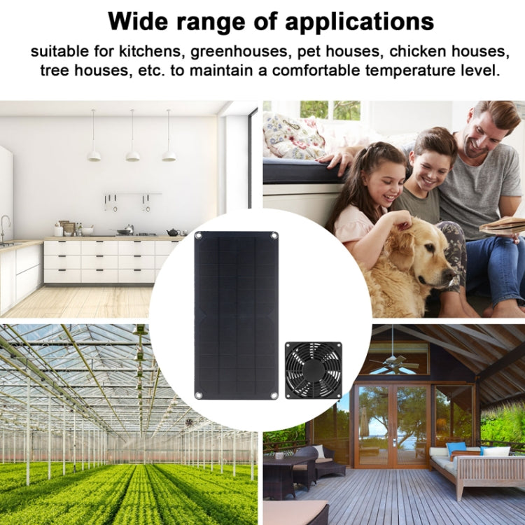 10W High Speed and Long Life Solar Mini Fan Outdoor Pet Exhaust Fan - free shipping - PMC TechLife - Order now!