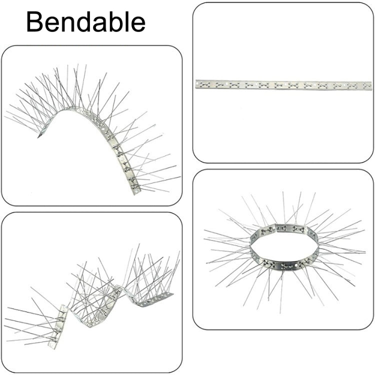 50cm Long Bird Repellent Anti-cat Thorn Stainless Steel Anti-bird Thorn