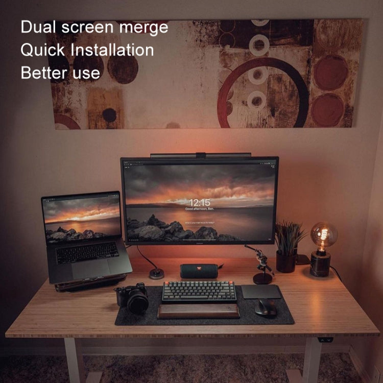 Laptop Stand Desktop LCD Dual Purpose Computer Lift Rotatable Dual Screen Bracket