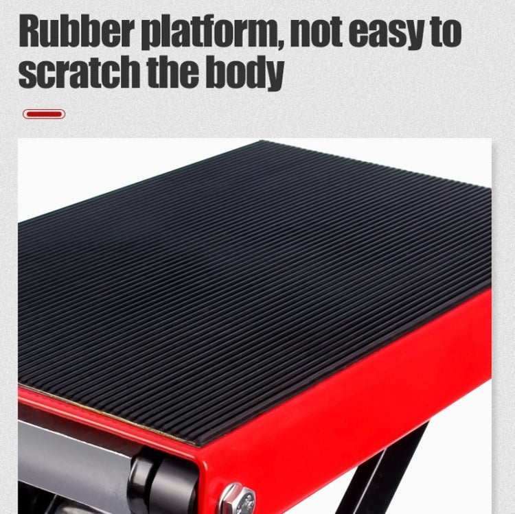 500KG 1100LBS Center Scissor Lift Suitable For Motor Bicycle ATV Work Stand - Motorcycle Maintenance Tools by PMC TechLife | Online Shopping South Africa | PMC TechLife | Buy Now Pay Later Mobicred