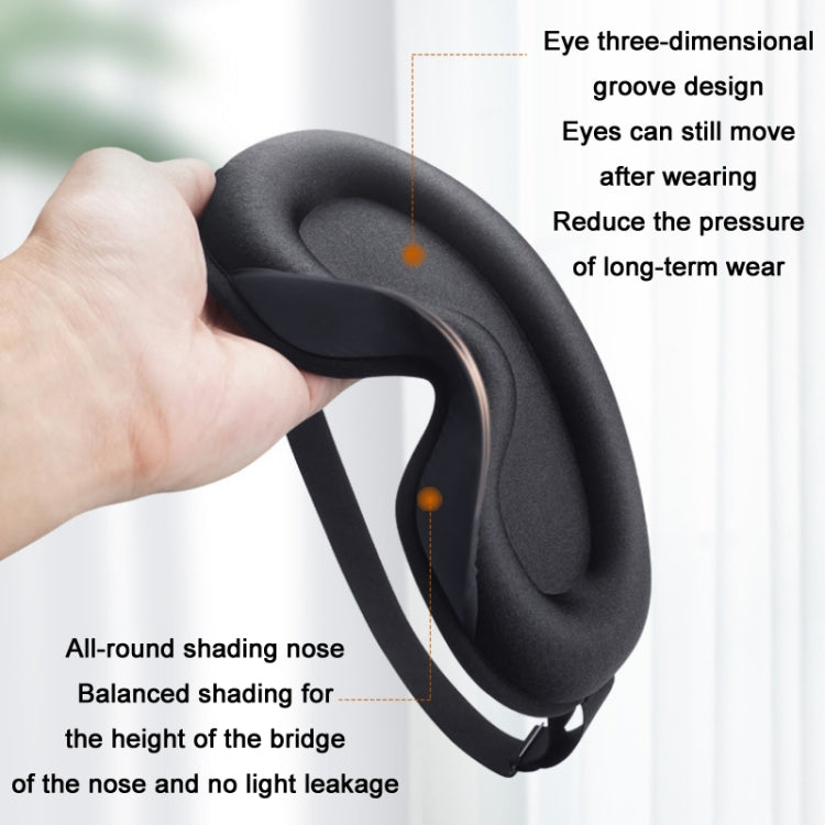 Three-Dimensional Breathable Hollow Sleep Shading Eye Mask, Specification: Color Matching