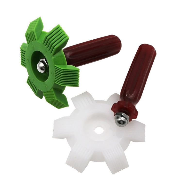 2 PCS Air Conditioner Blade Condenser Cleaning Fin Comb Brush(Green) - Air Conditioning & Accessories by PMC TechLife | Online Shopping South Africa | PMC TechLife