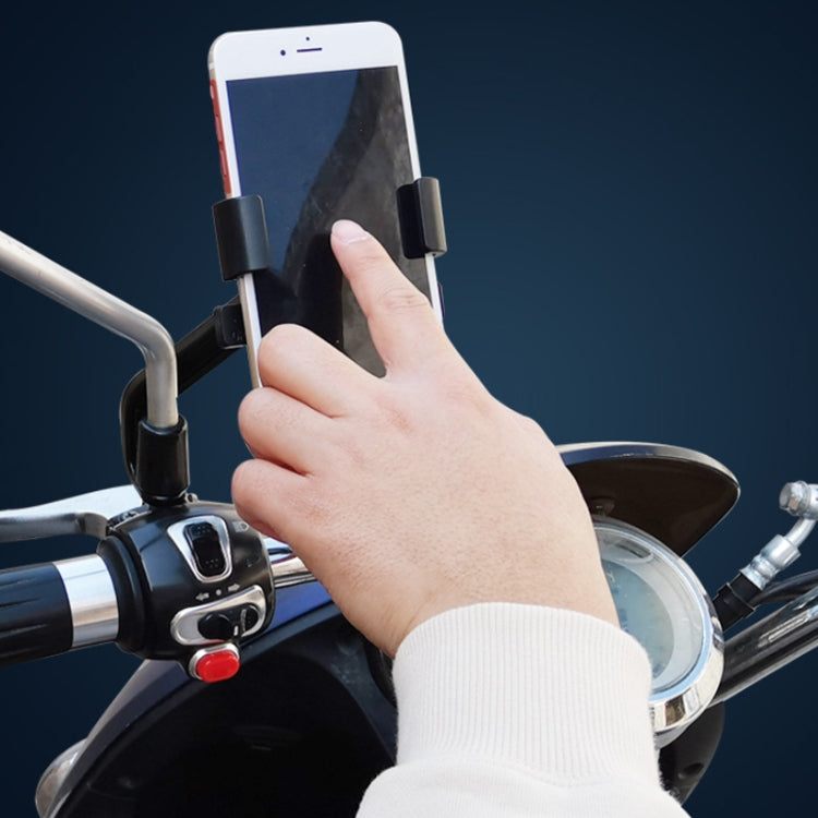 YY02 Bicycle Motorcycle Electric Vehicle Universal Mobile Phone Holder, Style: Car Handle Model - Holders by PMC TechLife | Online Shopping South Africa | PMC TechLife | Buy Now Pay Later Mobicred