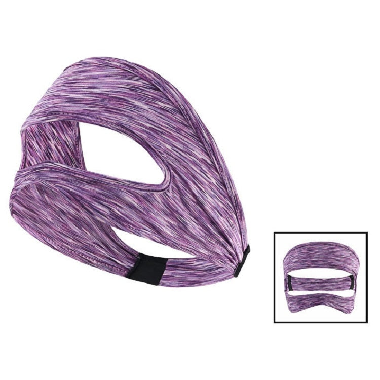 VR Glasses Head-mounted Breathable Sweat-proof Eye Mask(Purple)