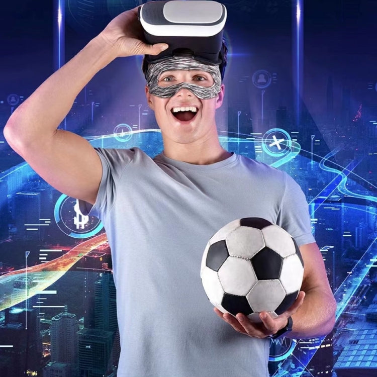 VR Glasses Head-mounted Breathable Sweat-proof Eye Mask(Blue White) - VR Accessories by PMC TechLife | Online Shopping South Africa | PMC TechLife | Buy Now Pay Later Mobicred