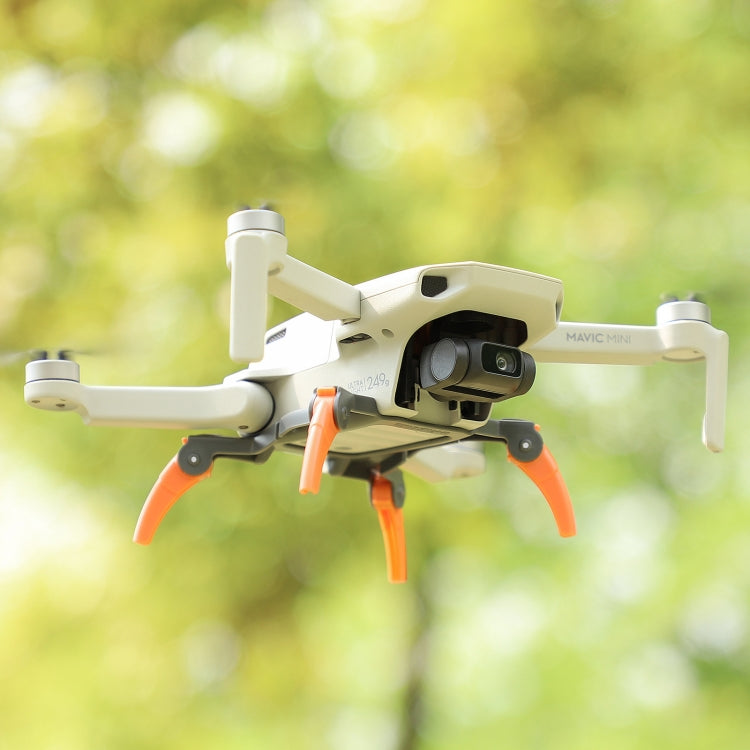 Sunnylife LG380 Heightening Spider Tripod Folding Drop Protection Bracket For DJI Mini 2 / SE / Mini 4K / DJI Mini 2 SE(Grey)
