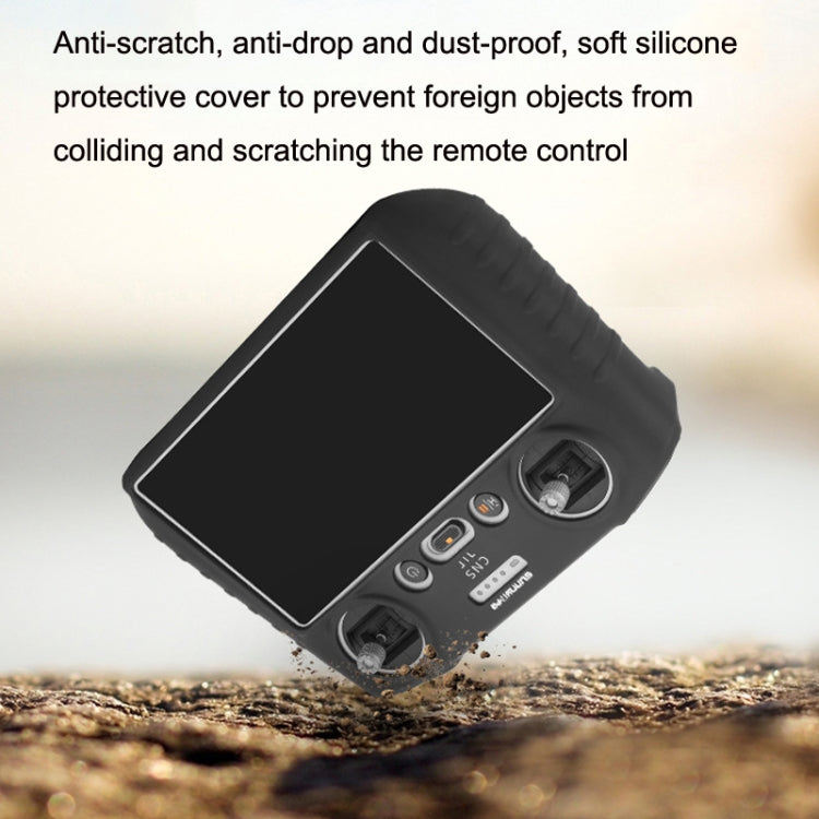 Sunnylife For DJI RC Remote Control Silicone Protective Case, Style: Without Hood (Black) - Others by Sunnylife | Online Shopping South Africa | PMC TechLife | Buy Now Pay Later Mobicred