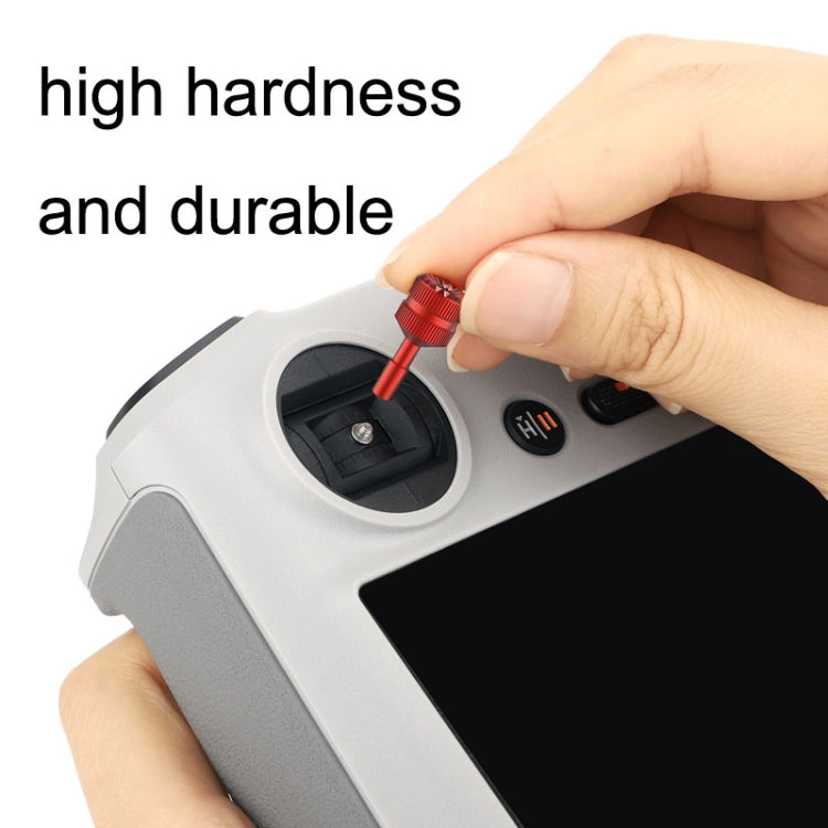 1 Pair Sunnylife MM3-YG393 For DJI Mini3 Pro DJI RC With Screen Remote Control Thumb Rocker(Red) - Other by Sunnylife | Online Shopping South Africa | PMC Jewellery | Buy Now Pay Later Mobicred