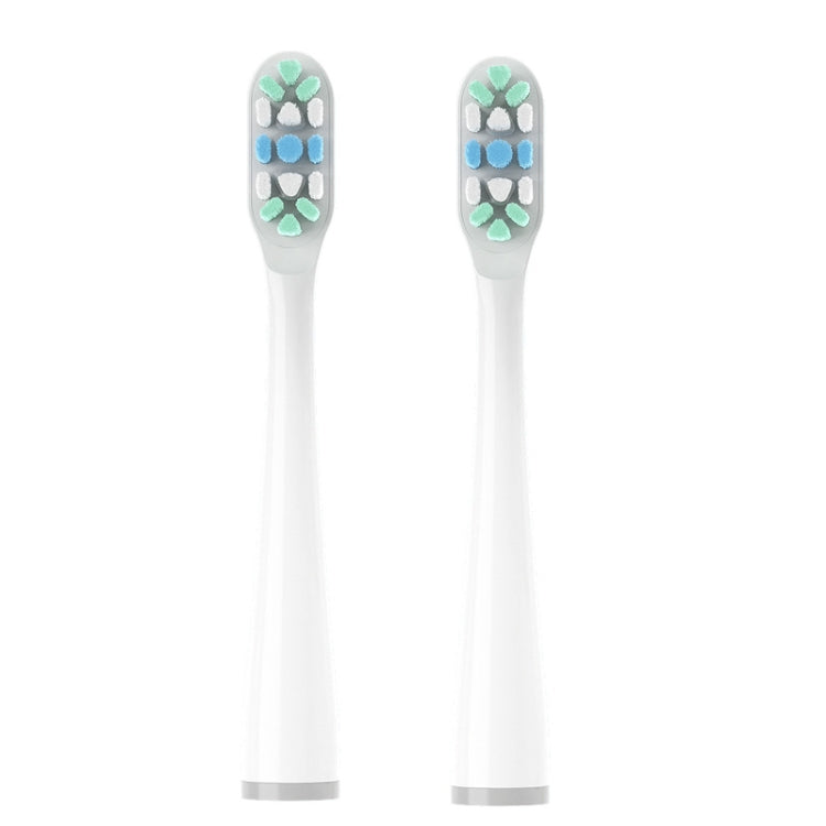 2 PCS Achor Free Tufting Electric Toothbrush Head for Usmile(White)