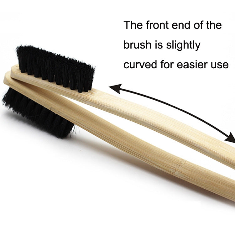 10PCS Car Engine Cleaning Brush Long Handle Bristle Tire Brush(As Show)