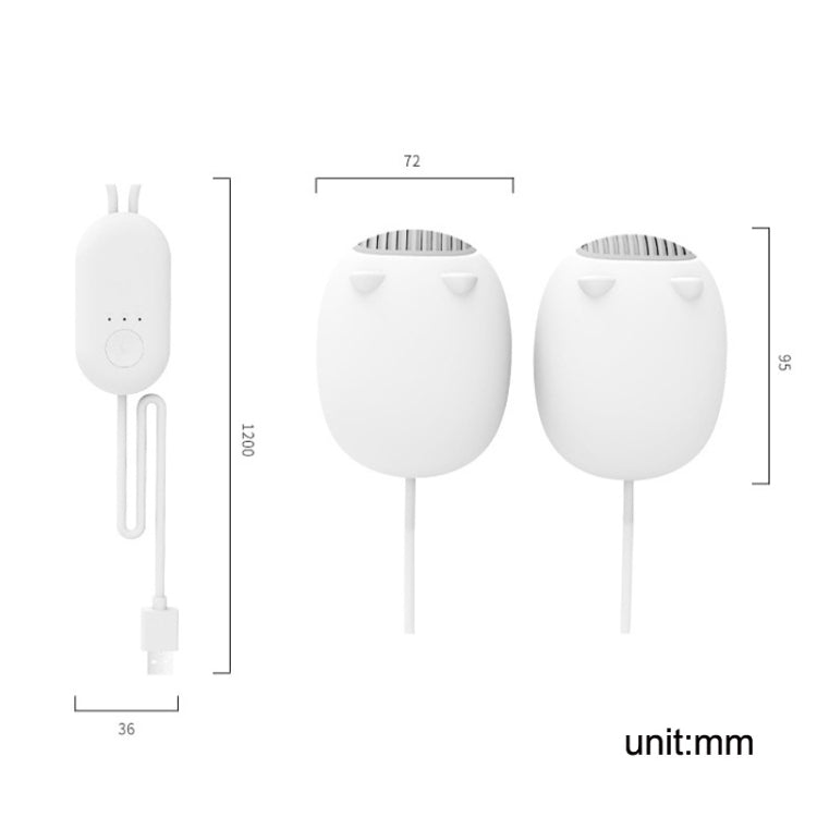 HND-N12 Sterilization and Deodorization Household Shoe Drying Machine(White)