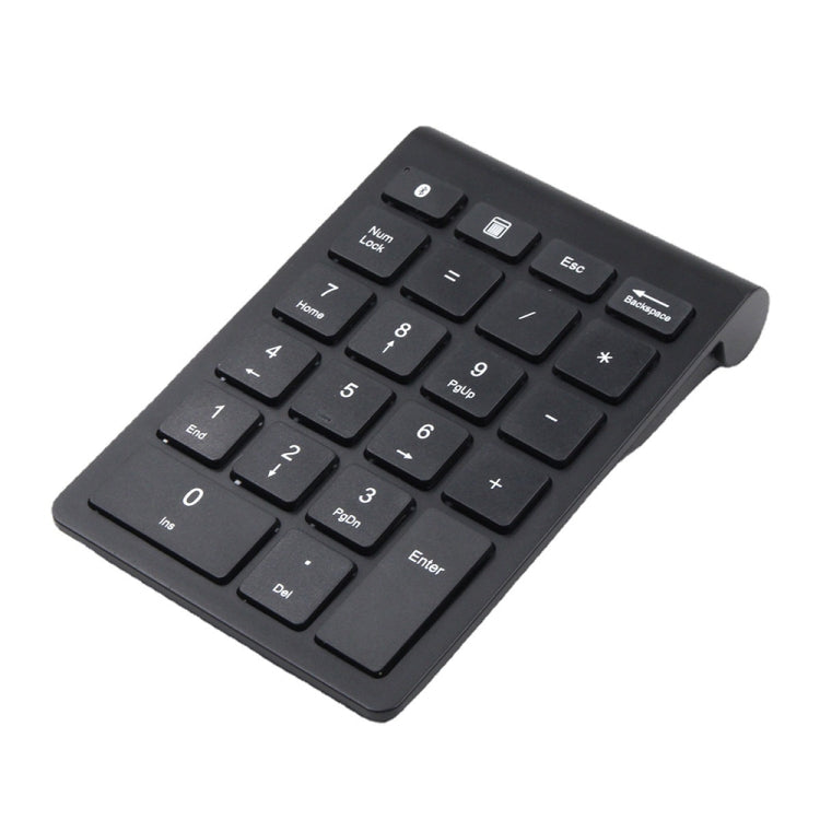 BT304 22 Keys Laptop Mini Wireless Keyboard, Spec: 2.4G (Black)