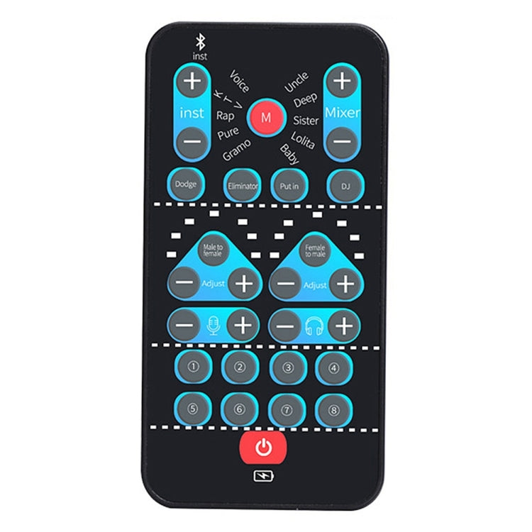 M10 Mobile Computer Sound Card Mini Voice Changer K Song Recording Bluetooth Voice Changer