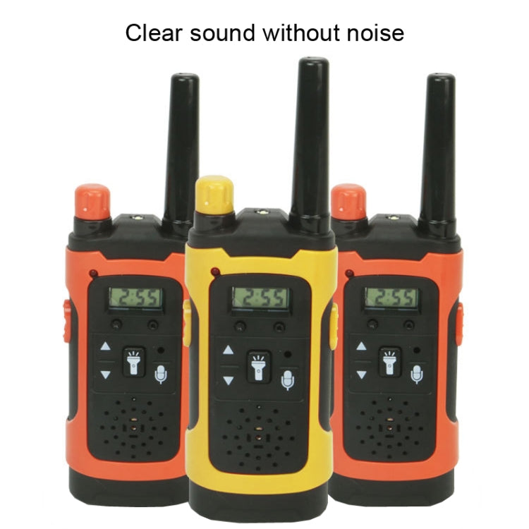 Children Walkie-talkie Remote Wireless Call Parent-child Interactive Toy Phone(Yellow)