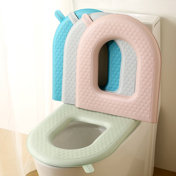 Household Thickened Waterproof Washable Toilet Seat, Color: Green - Bath Mats by PMC TechLife | Online Shopping South Africa | PMC TechLife