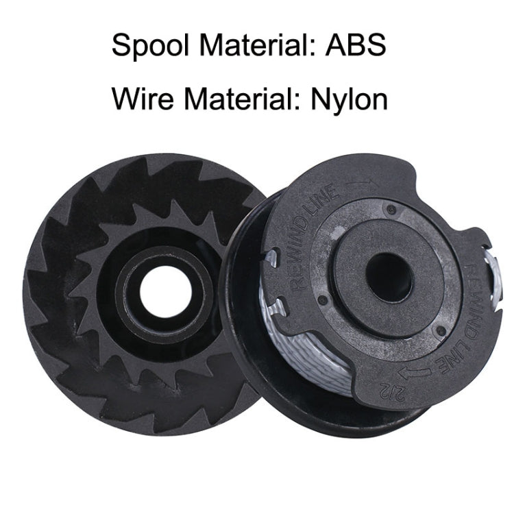 Lawn Mower Single Ply Nylon Mowing Line Hit Grass Rope for BOSCH ART SL Series(Black) - free shipping - PMc TechLife - Order now!