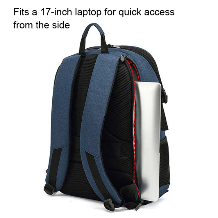TONO LED Light SLR Digital Camera Backpack With USB Port(Grey) - free shipping - PMC Jewellery - Order now!