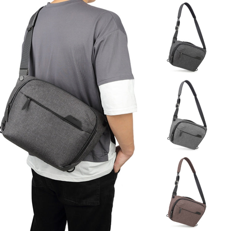 Portable Waterproof Photography SLR Camera Messenger Bag, Color: 3L Light Gray - free shipping - PMC TechLife - Order now!