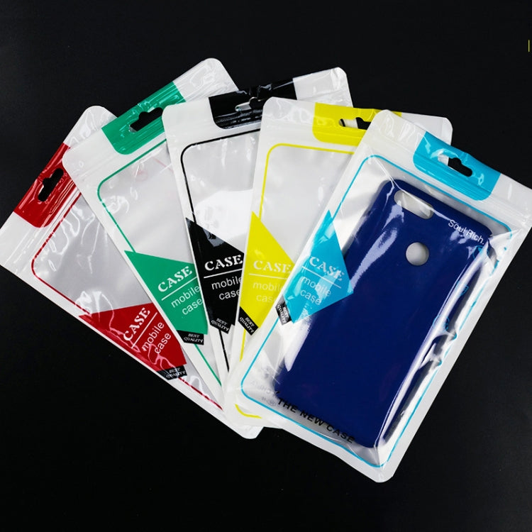 100PCS Phone Case Translucent Yin Yang Self-sealing Packaging Bag(Black) - by PMC Jewellery | Online Shopping South Africa | PMC Jewellery