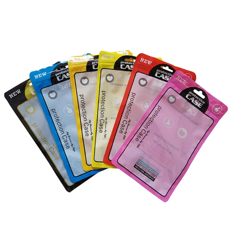 100PCS Phone Case Plastic Self-Sealing Pearl Packaging Bags, Size: 12x21cm (Black) - free shipping - PMC Jewellery - Order now!