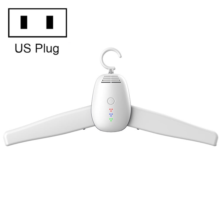 150W Hanger Type Folding Mini Dryer Shoe Dryer With UV Sterilization Function US Plug