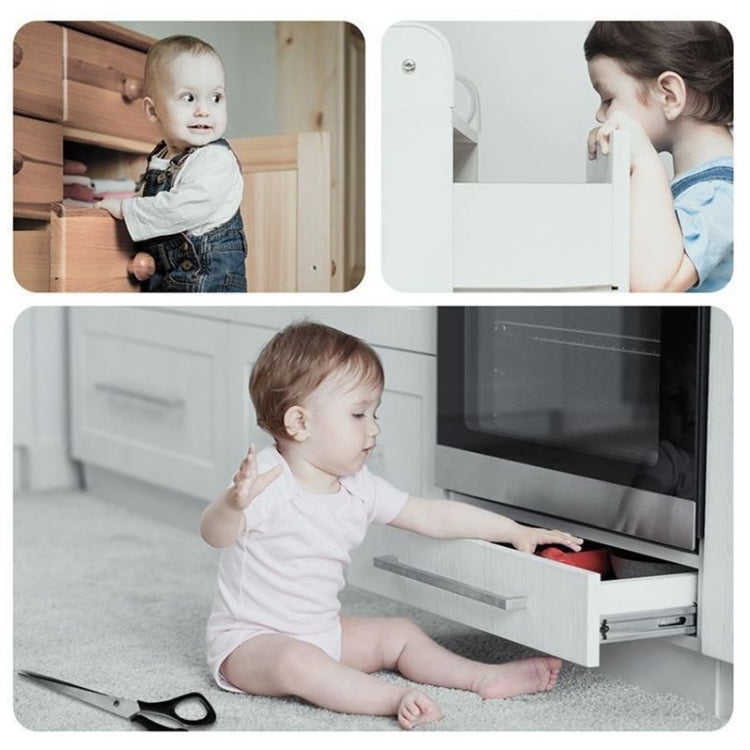 10 PCS Child Safety Lock Baby Anti-pinch Hand Protection Lock - free shipping - PMC TechLife - Order now!