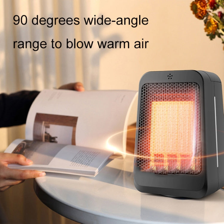 PTC Heating And Cooling Dual-purpose Heater, Style: Remote Control Model(UK Plug)